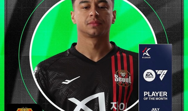 九游体育-韩K官方：FC首尔中场林加德当选7月份最佳球员