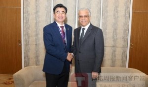 宋凯会见AFC主席萨尔曼 提出承办一届U17亚洲杯
